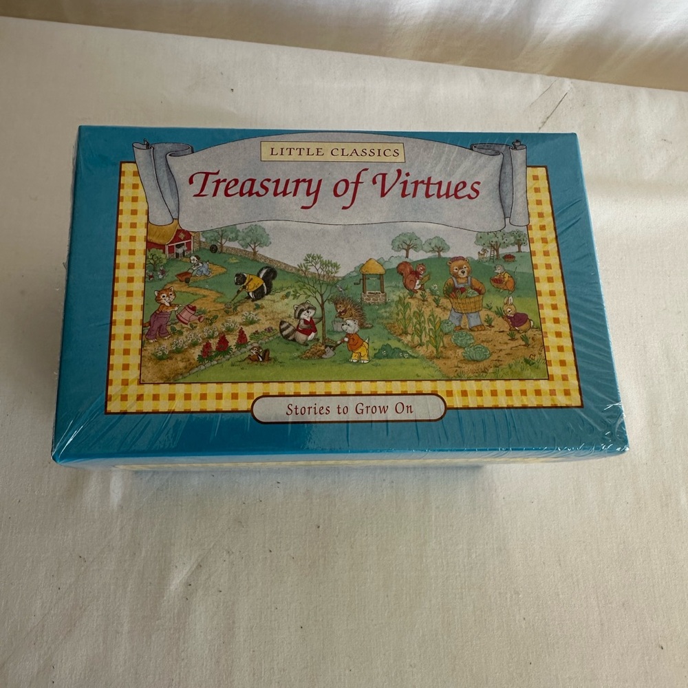 Treasury of Virtues Storybook Set - Blue New Sealed